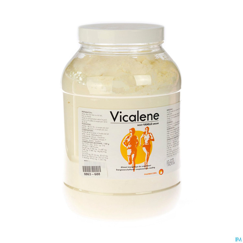 Vicalene pdr vanille   1,8kg