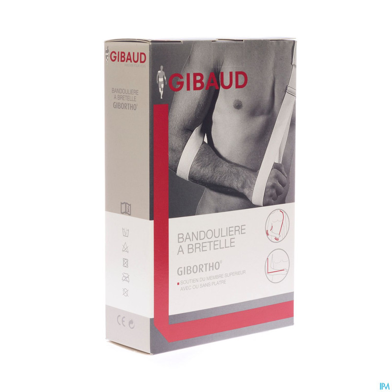 Gibaud bandouliere bretelle blanc    t1 6125
