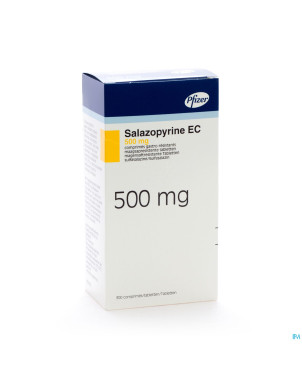 Salazopyrine ec drag  300 x 500 mg