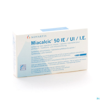 Miacalcic 50ui/1ml amp inj  5
