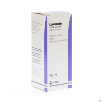 Lanoxin dig  elix ped 1x60ml 0,05mg
