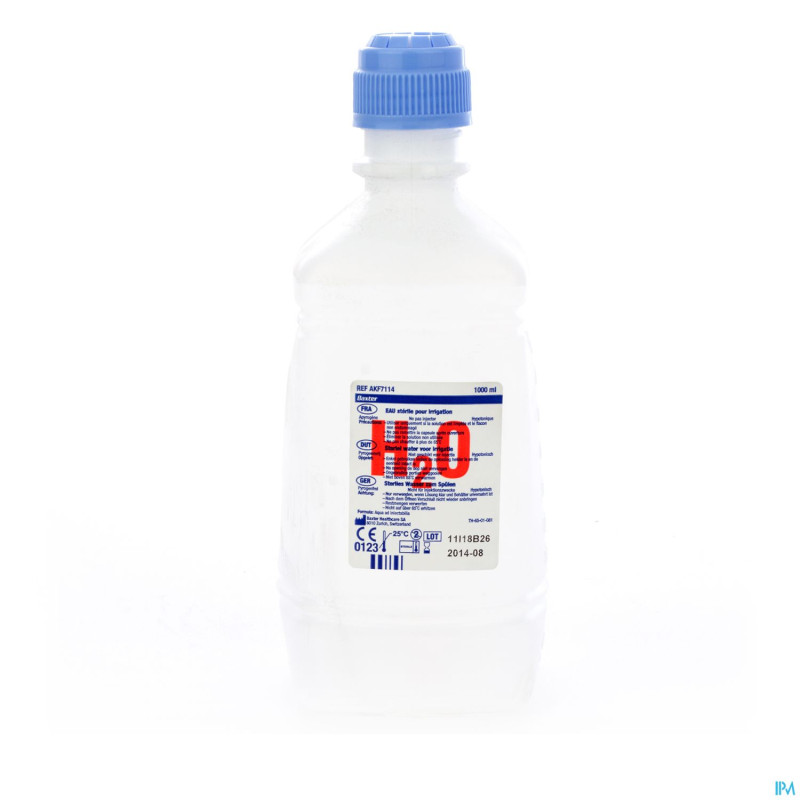 Bx viapack eau pour irrig. 1000ml