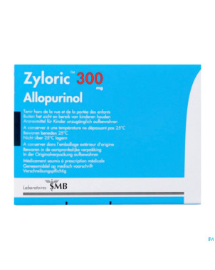 Zyloric 300 comp  90 x 300 mg