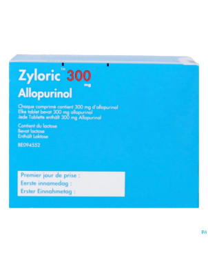 Zyloric 300 comp  90 x 300 mg