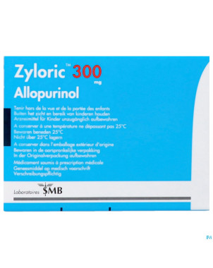 Zyloric 300 comp  90 x 300 mg
