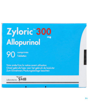 Zyloric 300 comp  90 x 300 mg