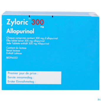 Zyloric 300 comp  90 x 300 mg