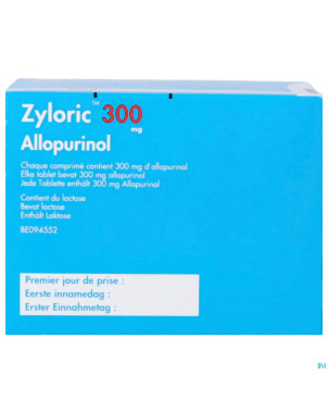 Zyloric 300 comp  90 x 300 mg