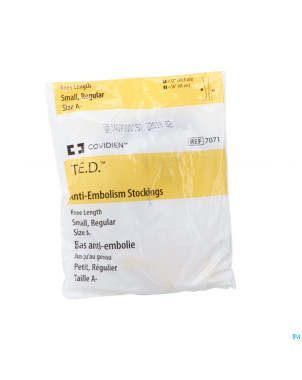 Ted bas genou 70710 s regul   blanc