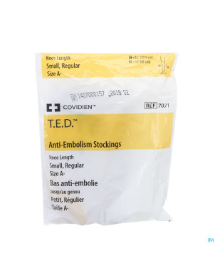 Ted bas genou 70710 s regul   blanc