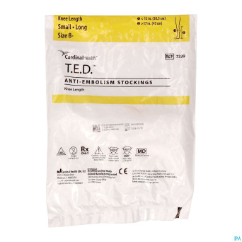 Ted bas genou 73390 s xlong   blanc