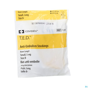 Ted bas genou 73390 s xlong   blanc