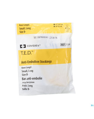 Ted bas genou 73390 s xlong   blanc