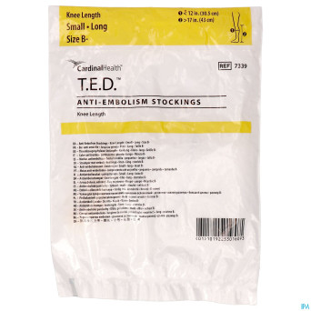 Ted bas genou 73390 s xlong   blanc