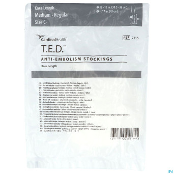 Ted bas genou 71150 m regul   blanc
