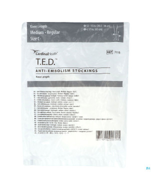 Ted bas genou 71150 m regul   blanc