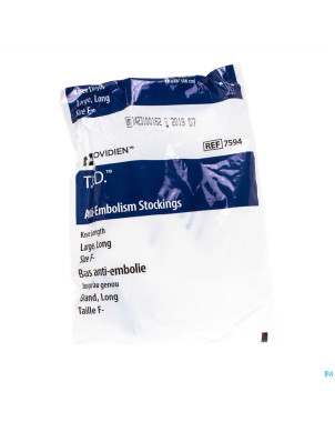 Ted bas genou 75940 l xlong   blanc