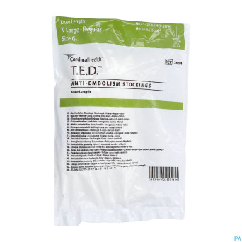 Ted bas genou 76040 xl regul  blanc