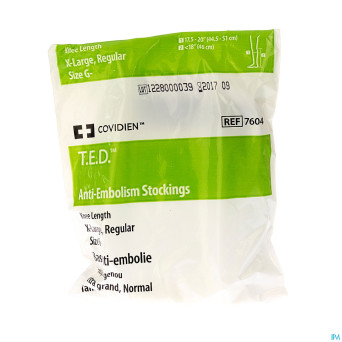 Ted bas genou 76040 xl regul  blanc