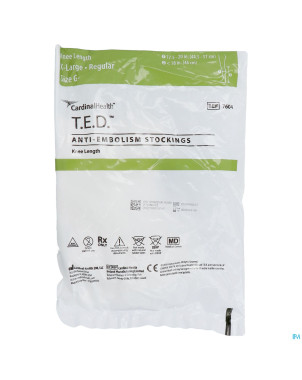 Ted bas genou 76040 xl regul  blanc
