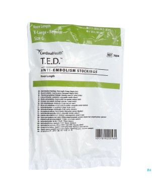 Ted bas genou 76040 xl regul  blanc