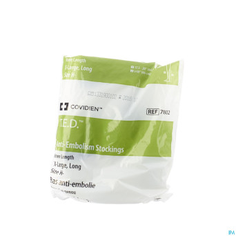 Ted bas genou 78020 xl xlong  blanc