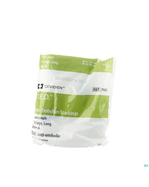 Ted bas genou 78020 xl xlong  blanc