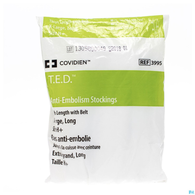 Ted bas cuisse +ceint 39950 xl long