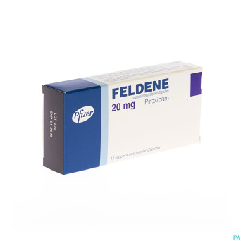 Feldene supp 12 x 20 mg