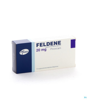 Feldene supp 12 x 20 mg