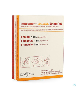 Impromen decanoas amp 1 x  50mg/1ml