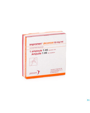 Impromen decanoas amp 1 x  50mg/1ml