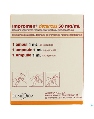 Impromen decanoas amp 1 x  50mg/1ml