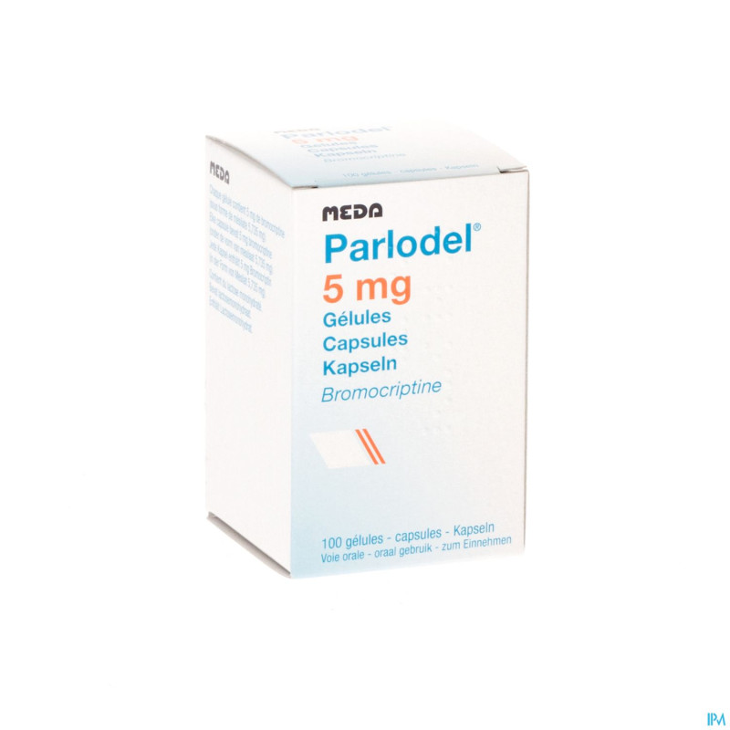Parlodel caps  100 x  5,0 mg
