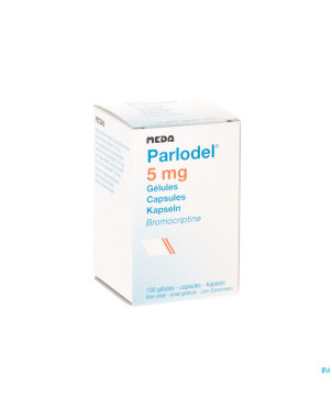 Parlodel caps  100 x  5,0 mg