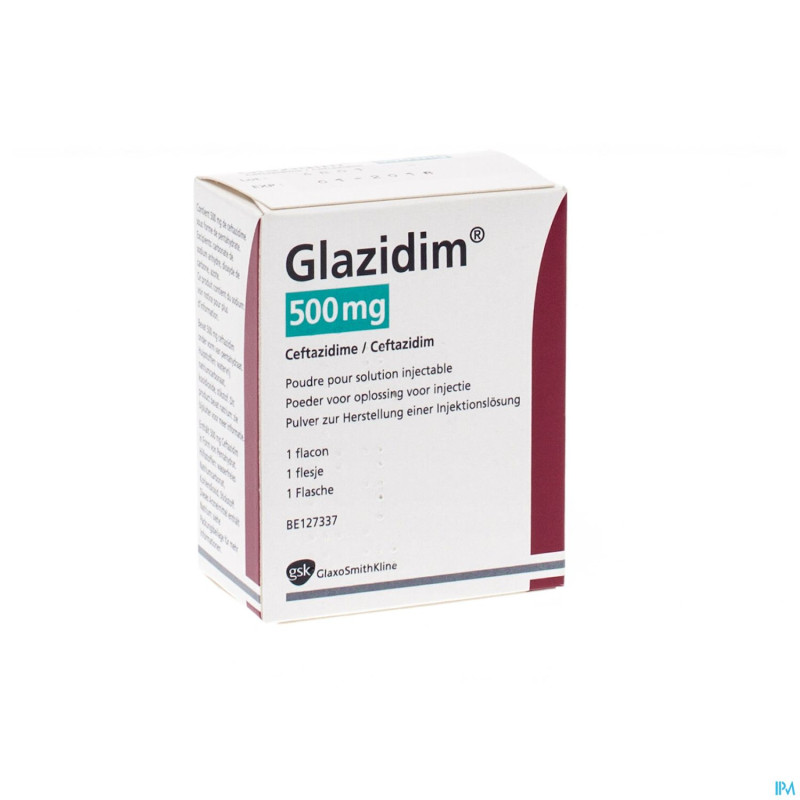 Glazidim im/iv bolus fl 1 x 500mg