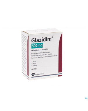 Glazidim im/iv bolus fl 1 x 500mg