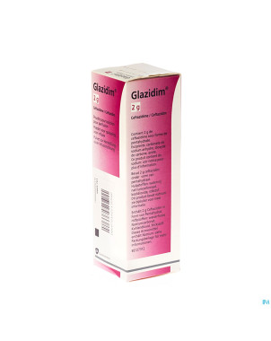 Glazidim perf monovial fl 1 x 2000mg