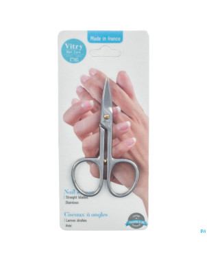 Vitry classic ciseaux ongles droit inox    1007