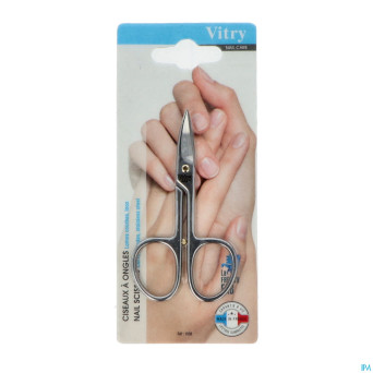 Vitry classic ciseaux ongles courbe inox    1008