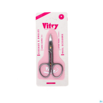 Vitry classic ciseaux ongles courbe inox    1008