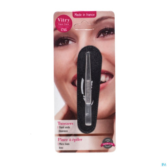 Vitry classic pince epiler oblique inox    1016