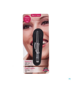Vitry classic pince epiler oblique inox    1016