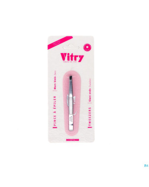 Vitry classic pince epiler oblique inox    1016