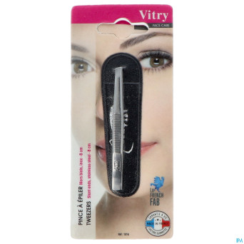 Vitry classic pince epiler oblique inox    1016