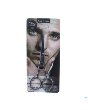 Vitry classic ciseaux poils du nez inox    1034