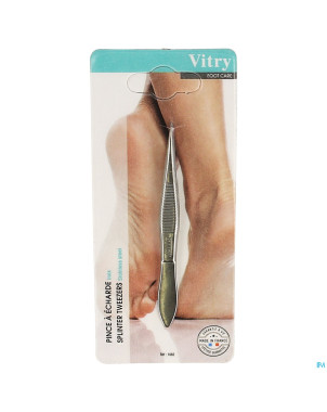 Vitry classic pince echardes inox    1082