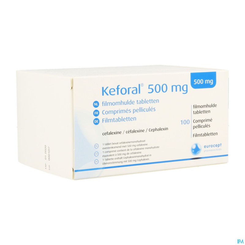 Keforal comp 100x500mg