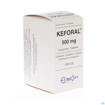 Keforal comp 100x500mg