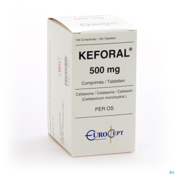Keforal comp 100x500mg